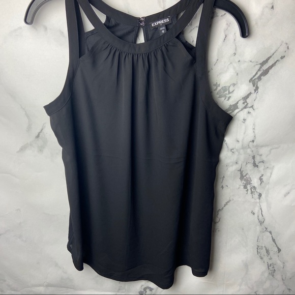 Express High Neck Two strap tank top - Picture 3 of 8